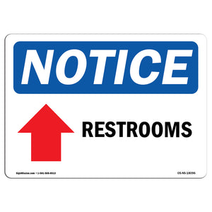 Restrooms [Up Arrow]