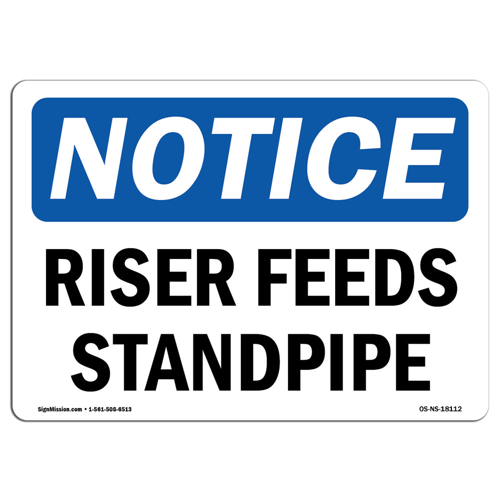 Riser Feeds Standpipe