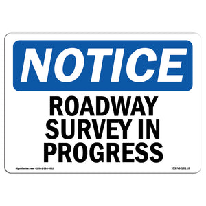 Roadway Survey In Progress