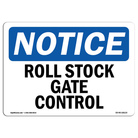 Roll Stock Gate Control