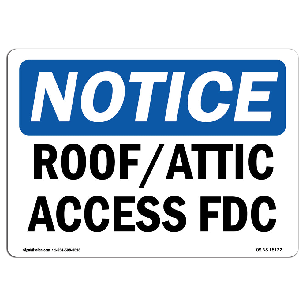 Roof Attic Access FDC