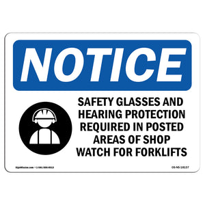 Safety Glasses And Hearing Protection