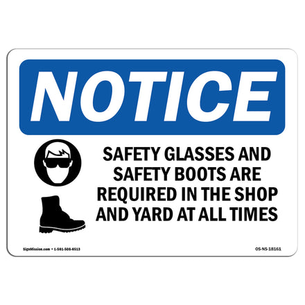 Safety Glasses And Safety Boots