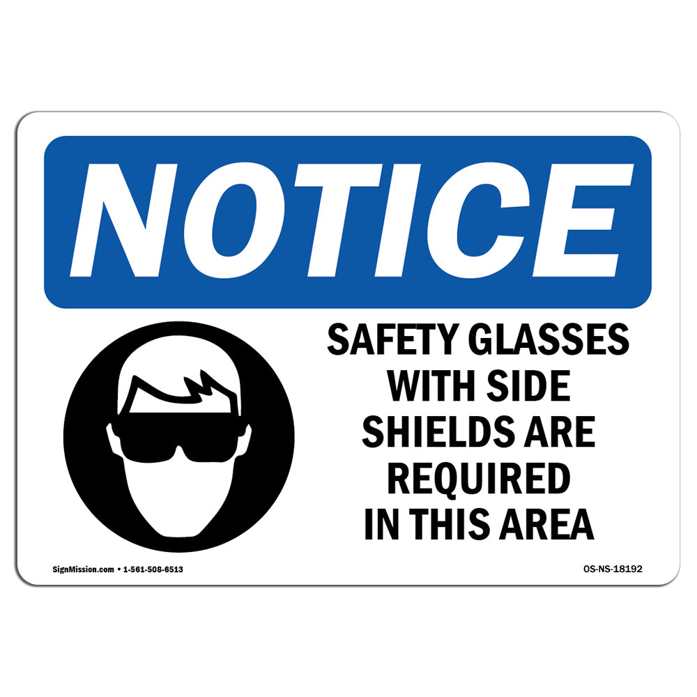 Safety Glasses With Side Shields