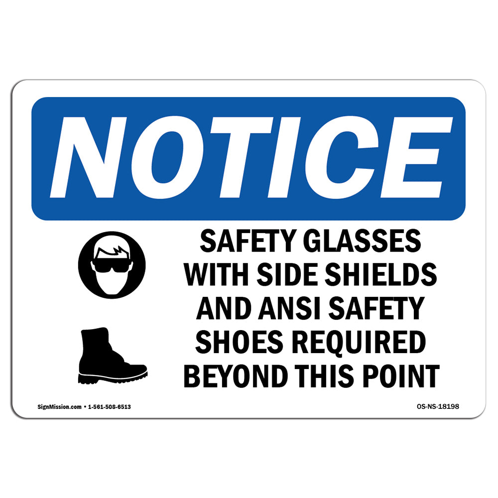 Safety Glasses With Side Shields