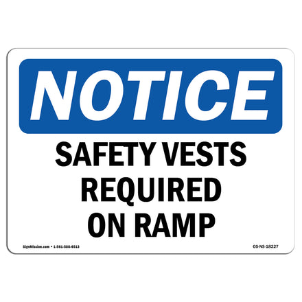 Safety Vests Required On Ramp