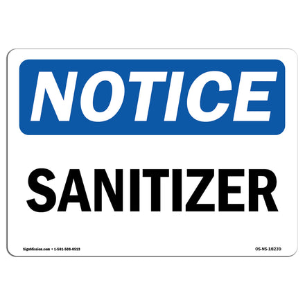 Sanitizer Refill Sign