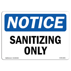 Sanitizing Only