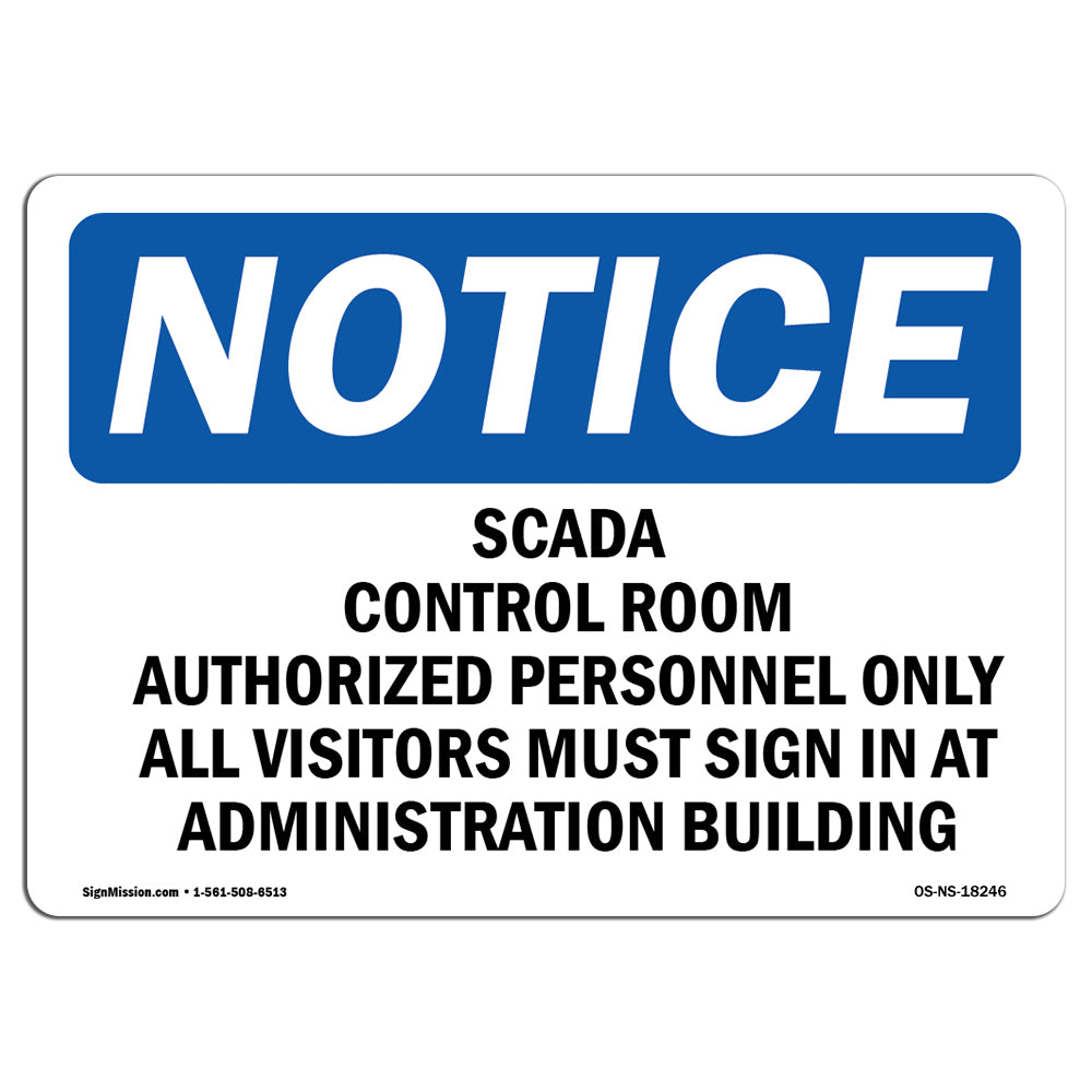 Scada Control Room Authorized Personnel