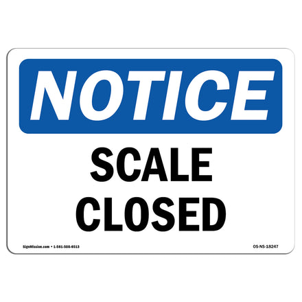 Scale Closed