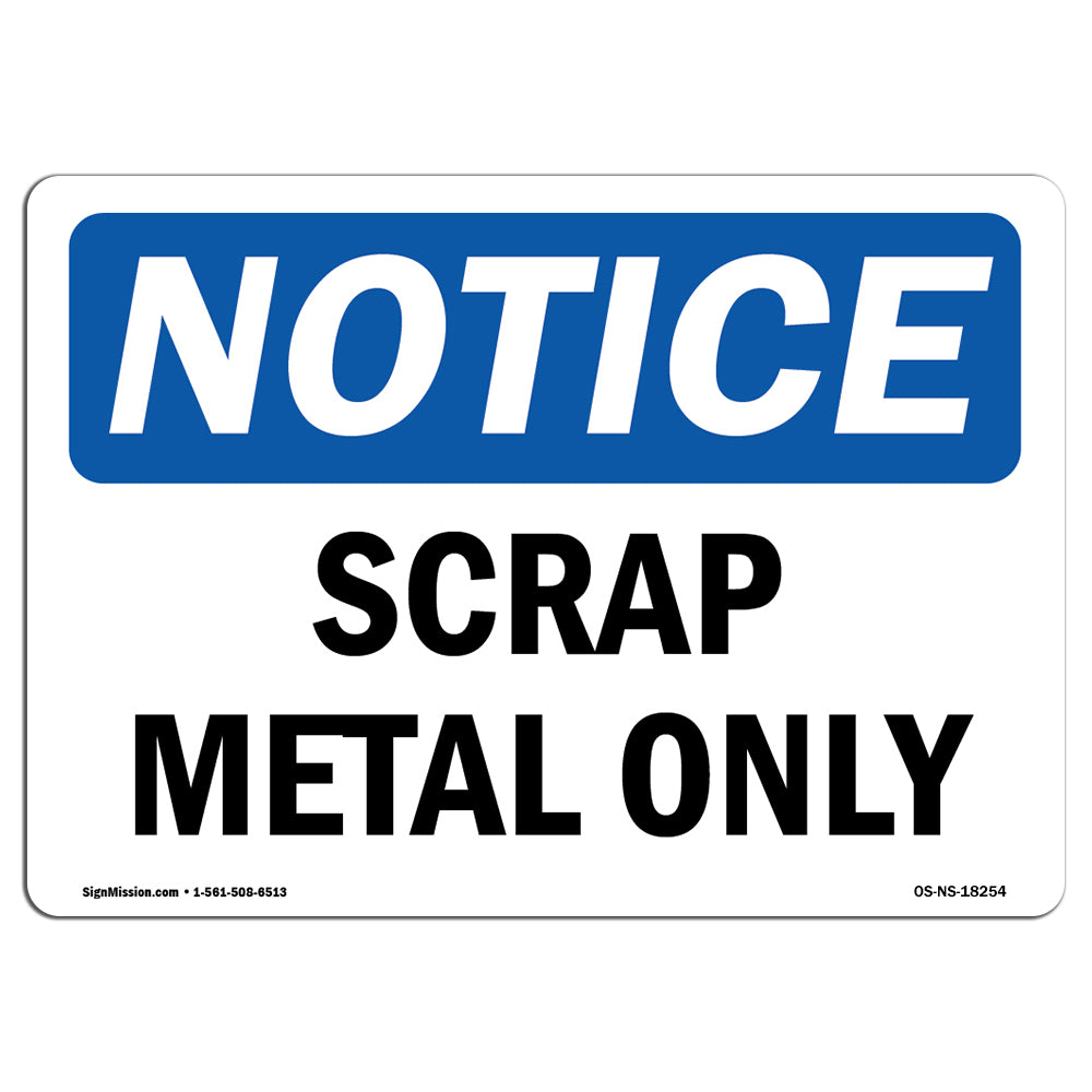 Scrap Metal Only