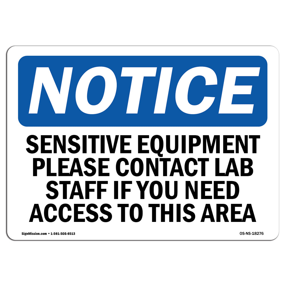 Sensitive Equipment Please Contact Lab Staff