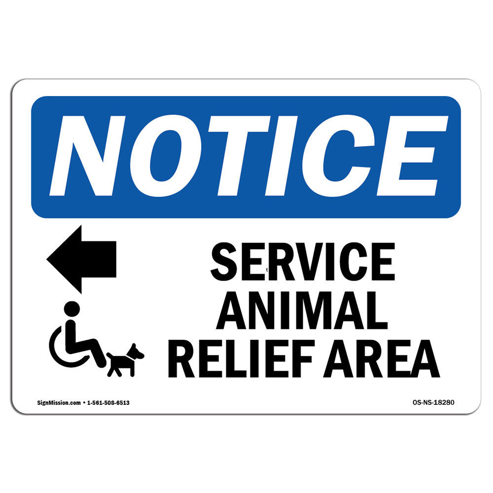 Service Animal Relief Area [Left