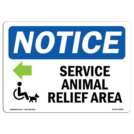 Service Animal Relief Area [Left