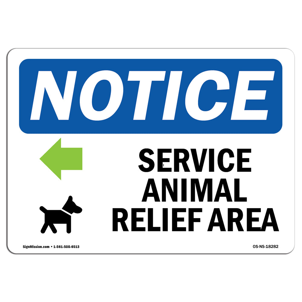 Service Animal Relief Area [Left