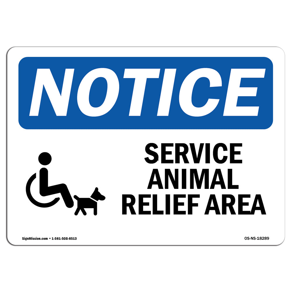 Service Animal Relief Area