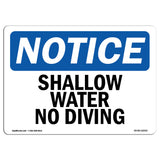 Shallow Water No Diving