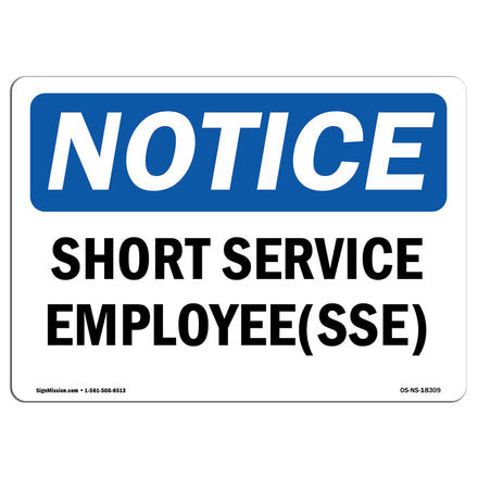 Short Service Employee (SSE)