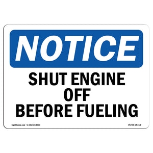 Shut Engine Off Before Fueling