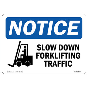 Slow Down Forklift Traffic