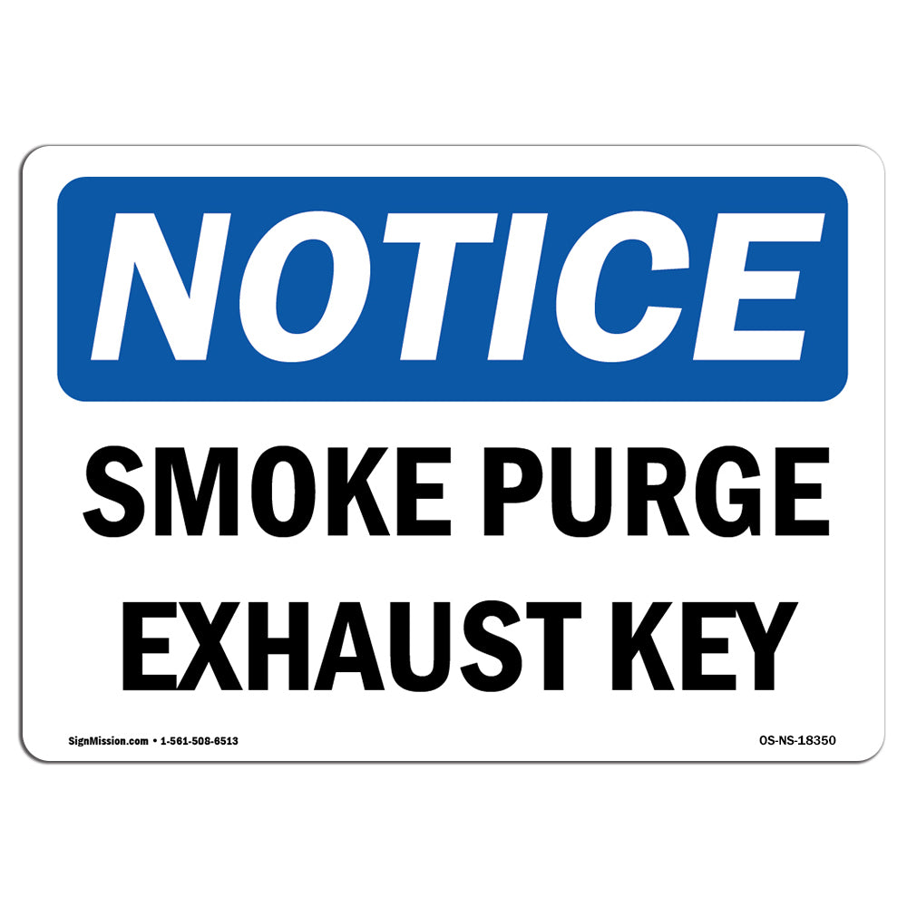 Smoke Purge Exhaust Key