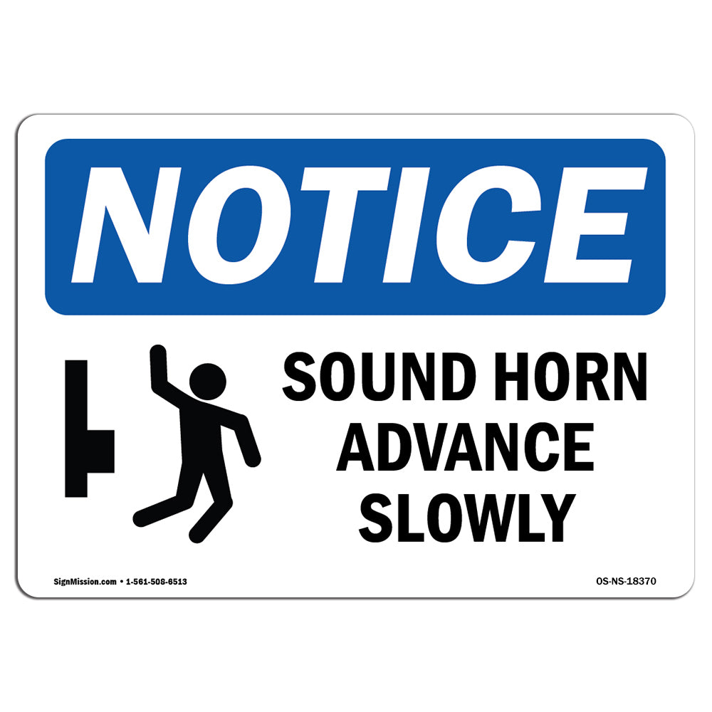 Sound Horn Advance Slowly