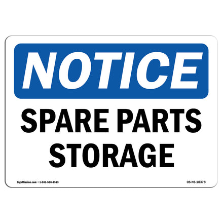 Spare Parts Storage