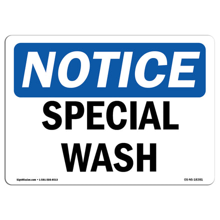 Special Wash