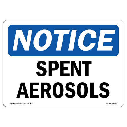 Spent Aerosols