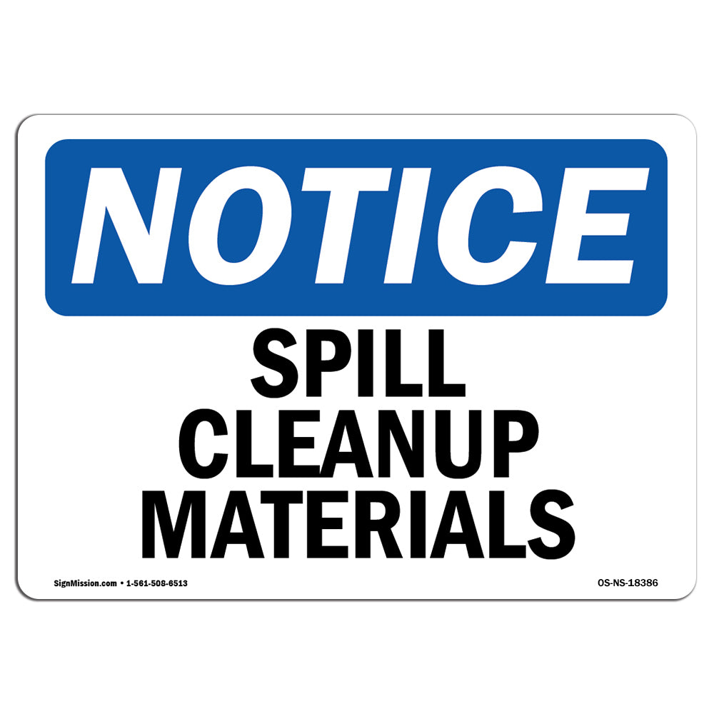 Spill Cleanup Materials