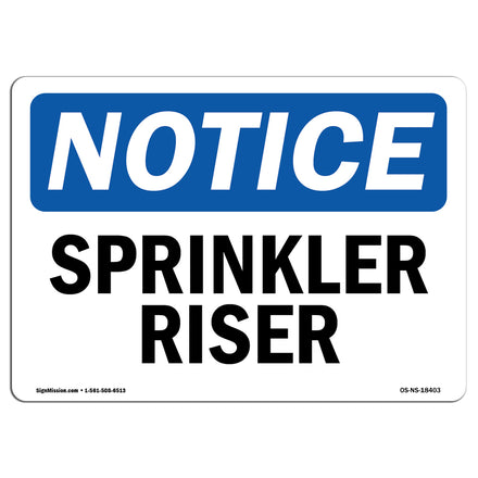 Sprinkler Riser