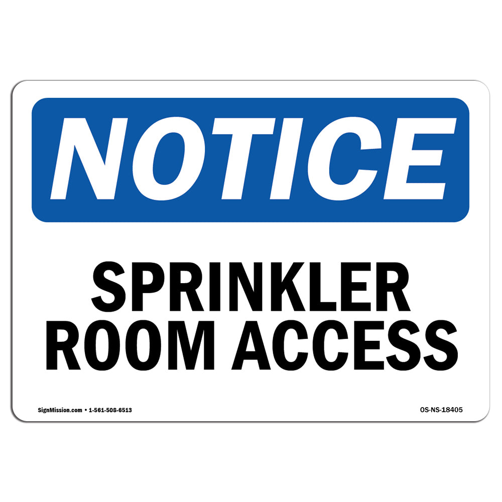 Sprinkler Room Access