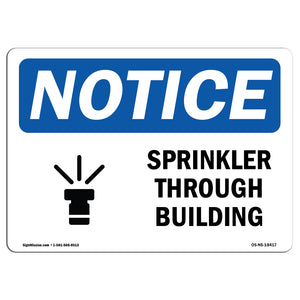 Sprinklers Throughout Building