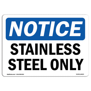 Stainless Steel Only