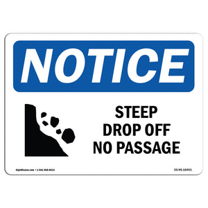 Steep Drop Off No Passage