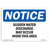 Sudden Water Discharge May Occur Avoid This Area