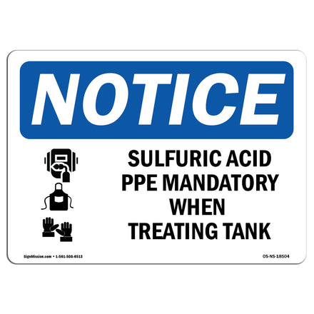 Sulfuric Acid PPE Mandatory