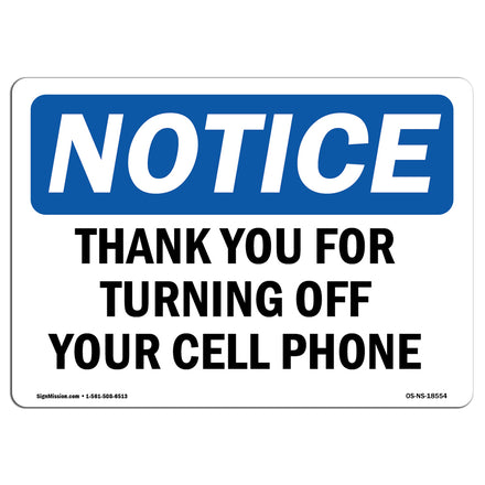 Thank You For Turning Off Your Cell Phone