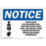 Think Safety Use Ear Protection,