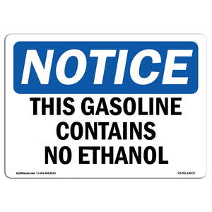 This Gasoline Contains No Ethanol