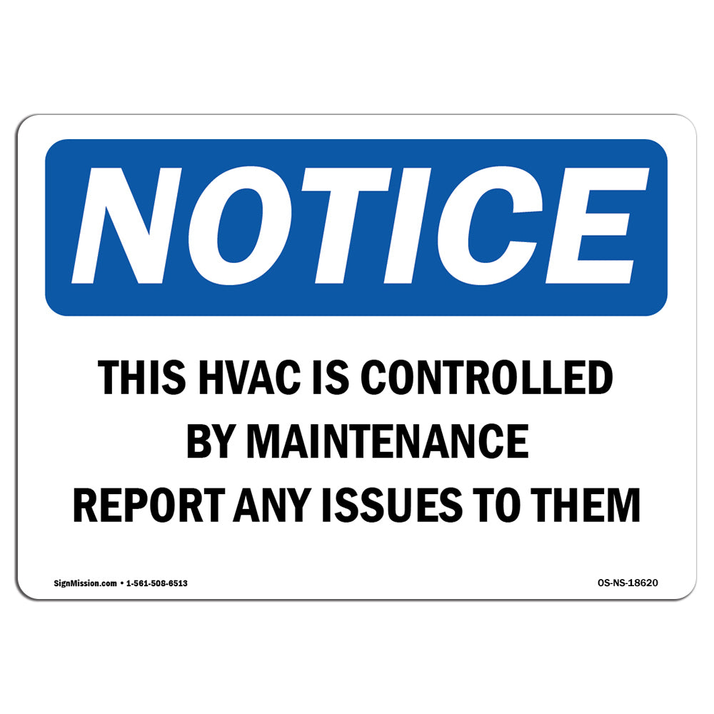 This HVAC Is Controlled By Maintenance Report