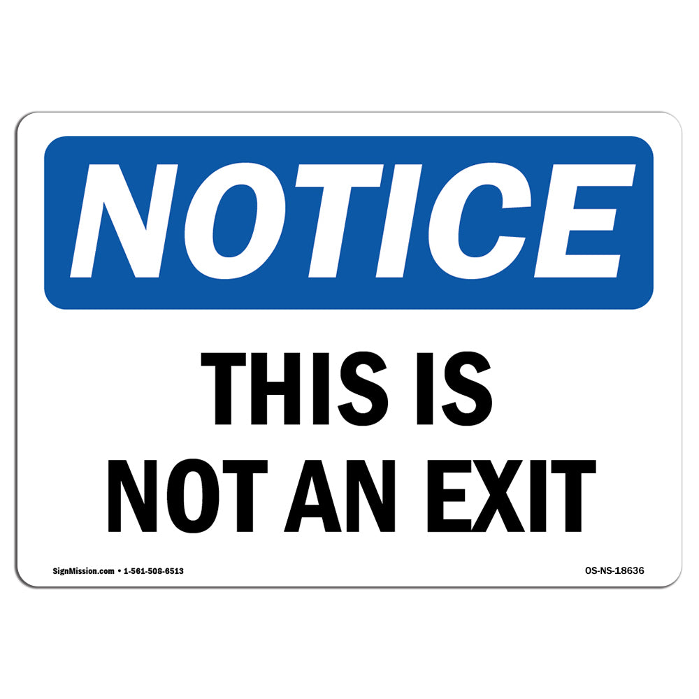This Is Not An Exit