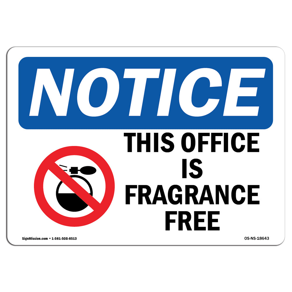 This Office Is Fragrance Free