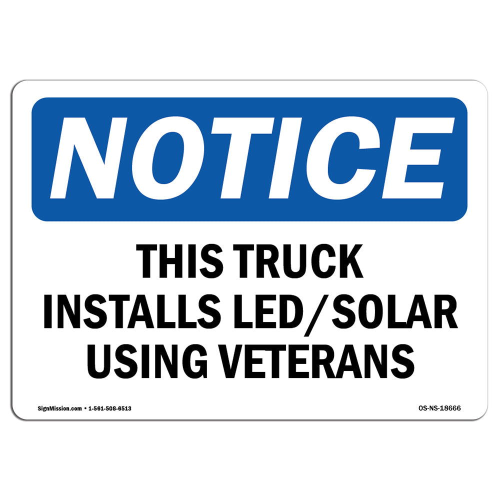 This Truck Installs Led Solar Using Veterans