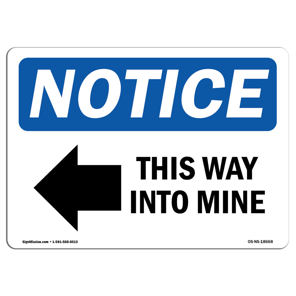 This Way Into Mine [Left Arrow]