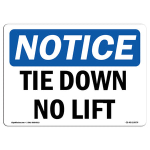 Tie Down No Lift