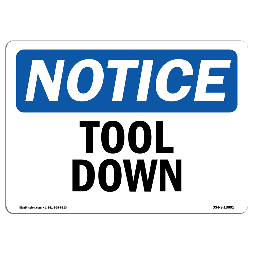 Tool Down