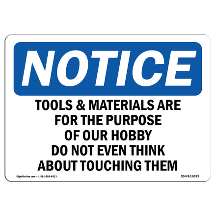 Tools & Materials Are For The Purpose Of