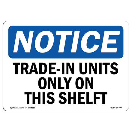 Trade-In Units Only On This Shelf