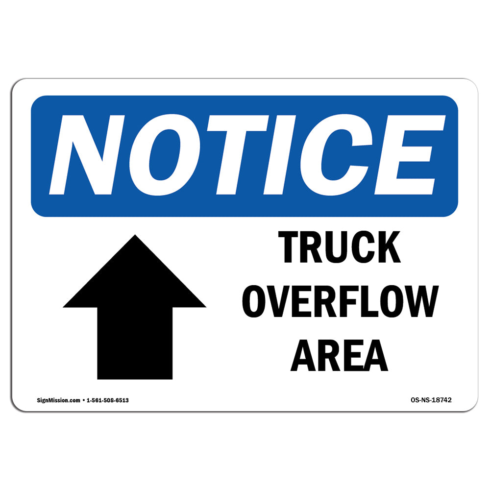 Truck Overflow Area [Up Arrow]